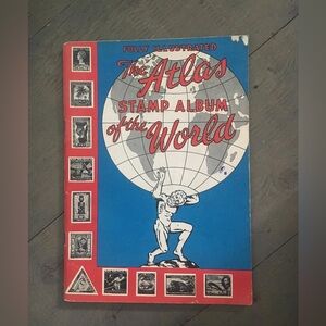 1961 The Atlas stamp album (blank)
